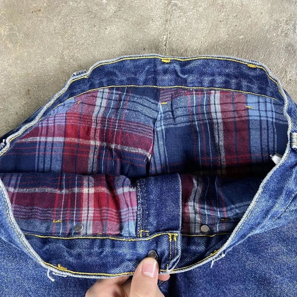 Vintage Oshkosh B'gosh Jeans‎ Size 30x31 Blue Denim Medium Wash Denim Lined Work